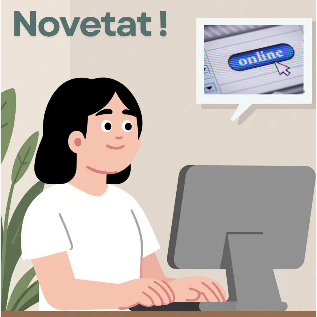 Sra davant ordinador